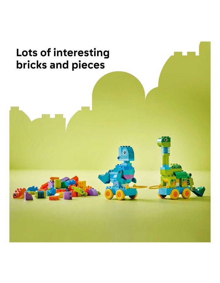 Duplo Town 3 In1 Dinosaurs On 10451 Wheels