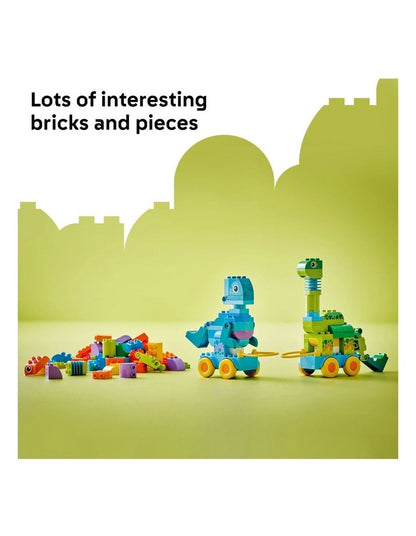 Duplo Town 3 In1 Dinosaurs On 10451 Wheels