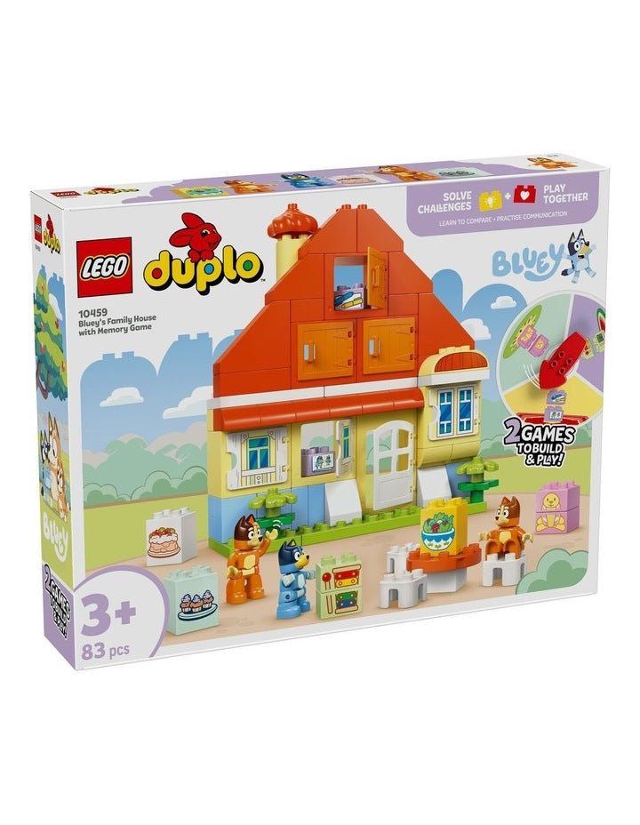 Duplo Bluey's Family House With Memory Game 10459