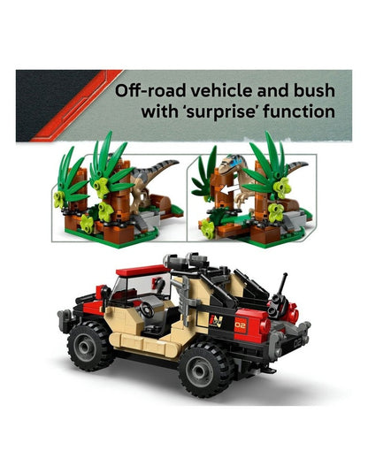 Jurassic World Raptor Off-Road Escape 76972
