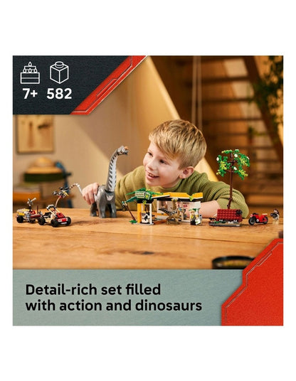 Jurassic World Raptor And Titanosaurus Tracking Mission 76973