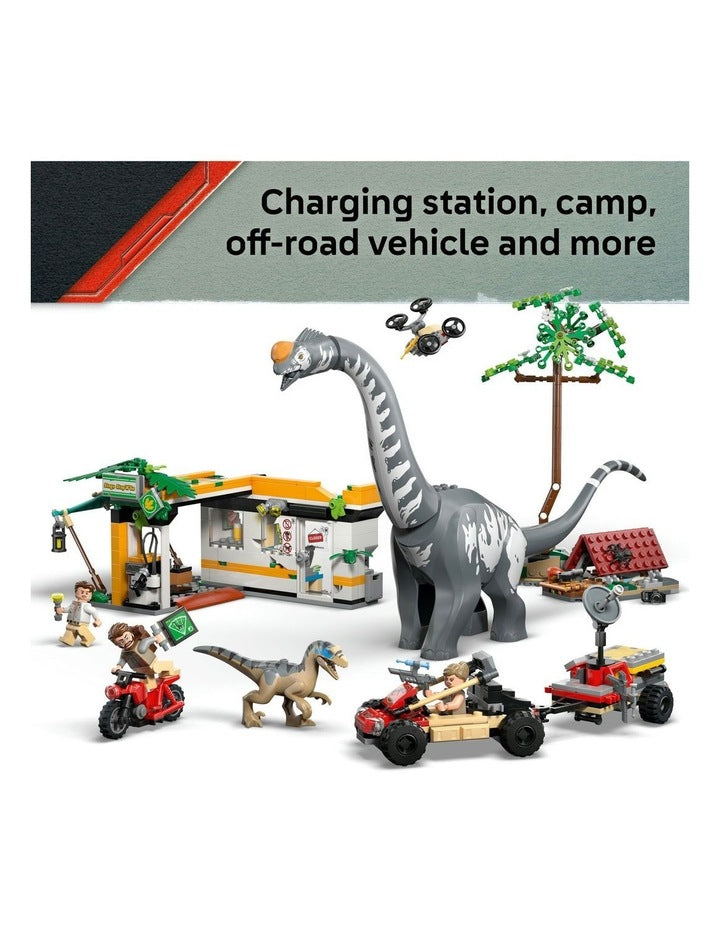 Jurassic World Raptor And Titanosaurus Tracking Mission 76973