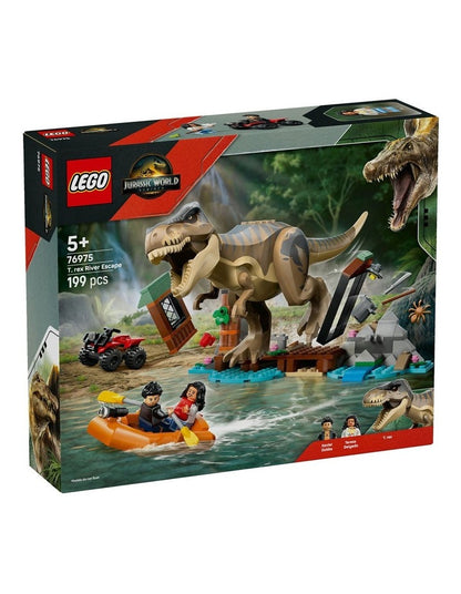Jurassic World T. rex River Escape 76975