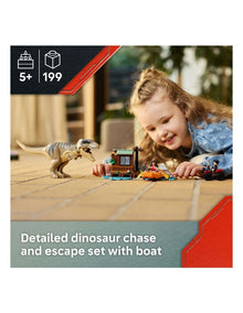 Jurassic World T. rex River Escape 76975