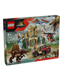 Jurassic World Spinosaurus And Quetzalcoatlus Air Mission 76976