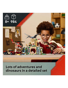 Jurassic World Spinosaurus And Quetzalcoatlus Air Mission 76976