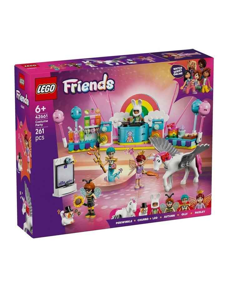 Friends Costume Party With Unicorn & Fairy Set 42661