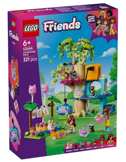 Friends Cat Birthday Party & Tree House 42666