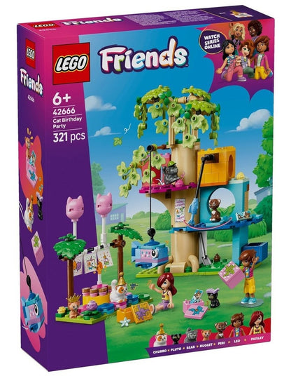 Friends Cat Birthday Party & Tree House 42666