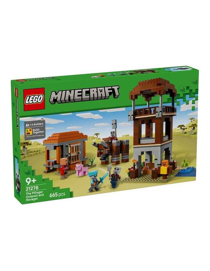 Minecraft The Pillager Outpost and Ravager 21278