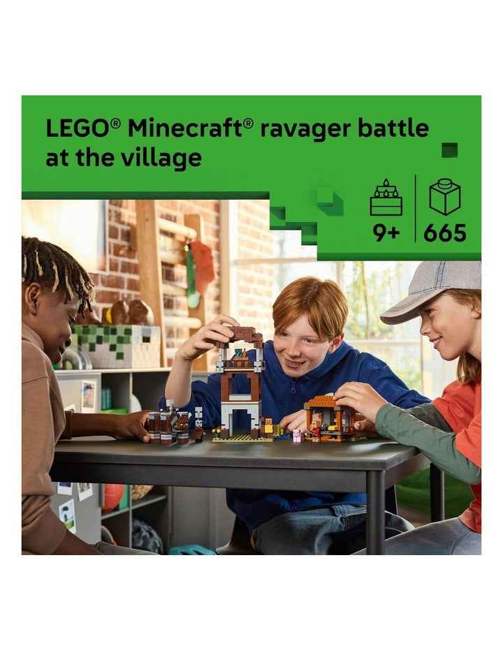 Minecraft The Pillager Outpost and Ravager 21278