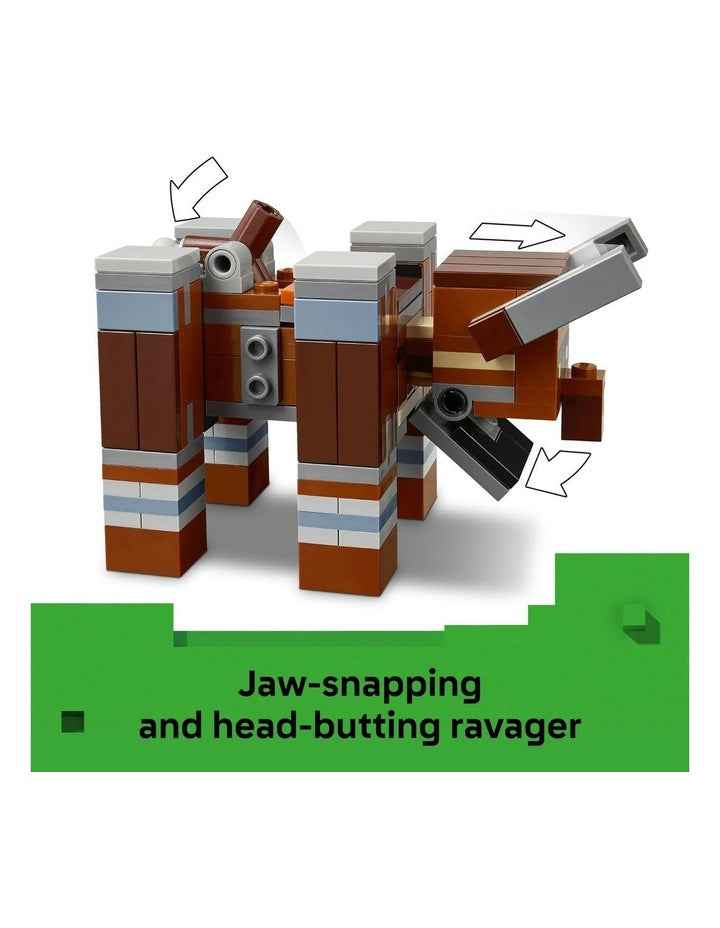 Minecraft The Pillager Outpost and Ravager 21278