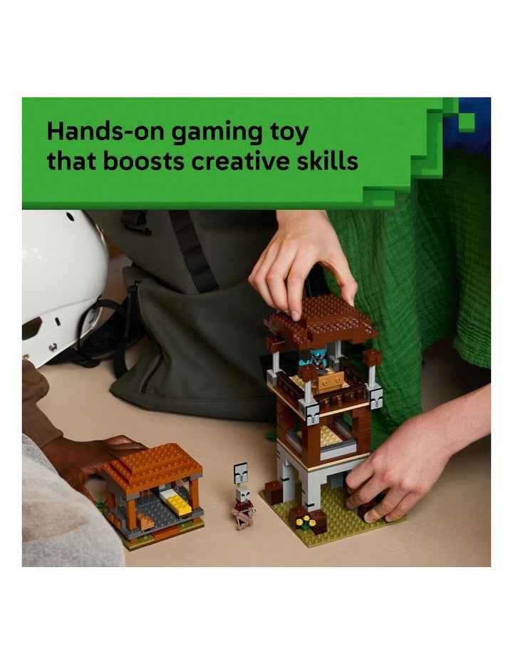 Minecraft The Pillager Outpost and Ravager 21278