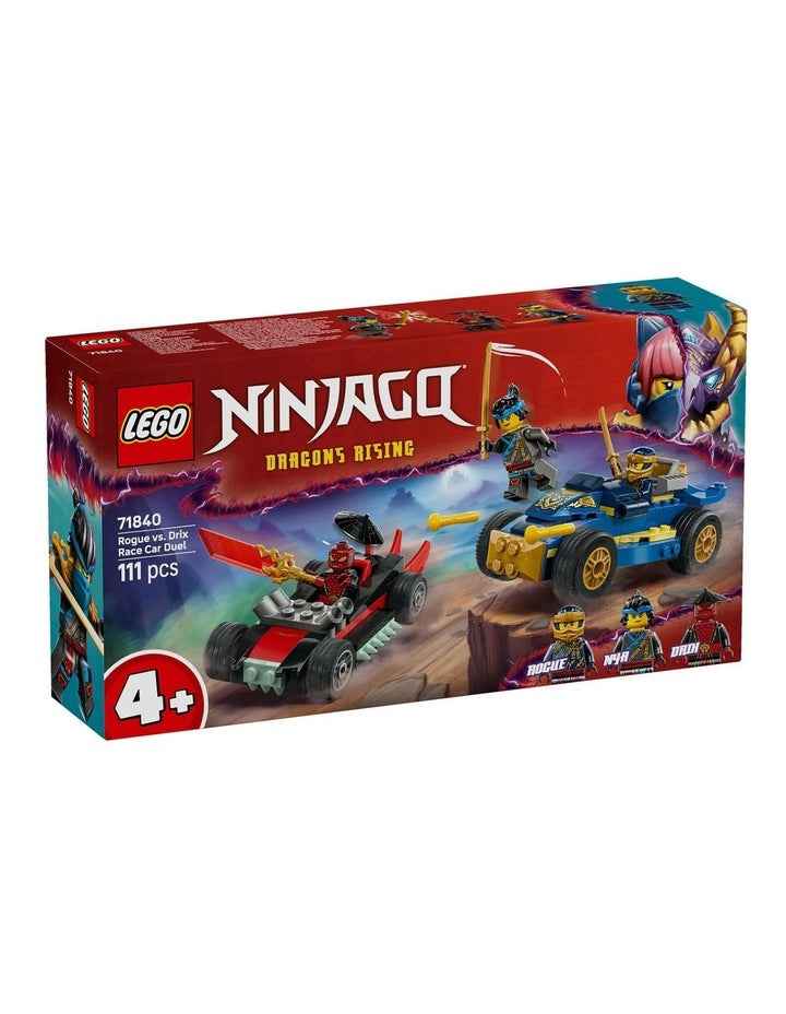 Ninjago Rogue Vs. Drix Race Car Duel 71840