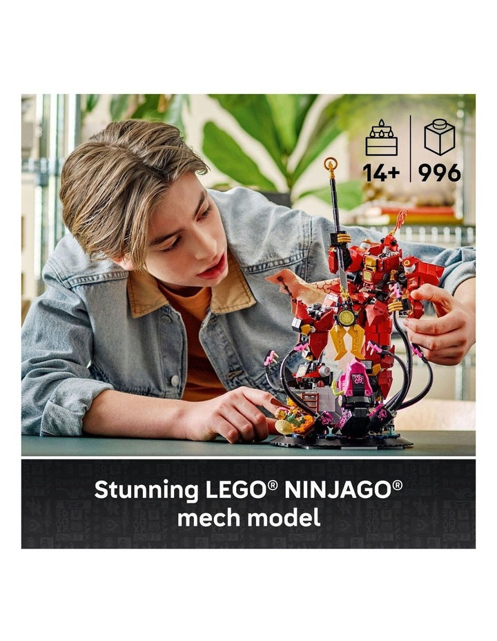 Ninjago The Fire Knight Mech Toy 71846