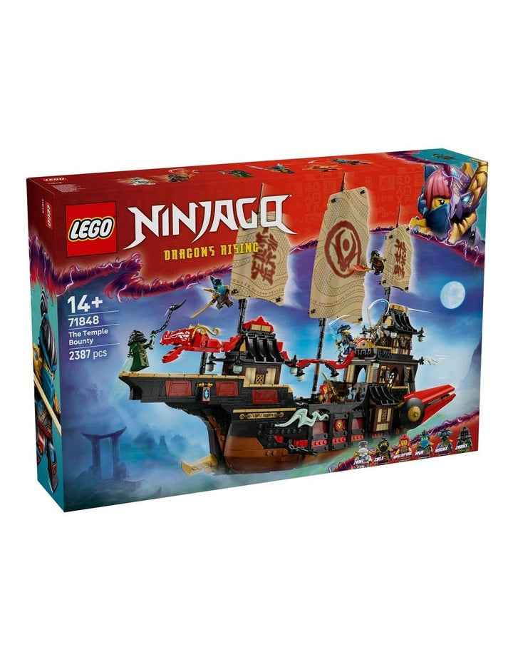 Ninjago The Temple Bounty Ship Toy 71848