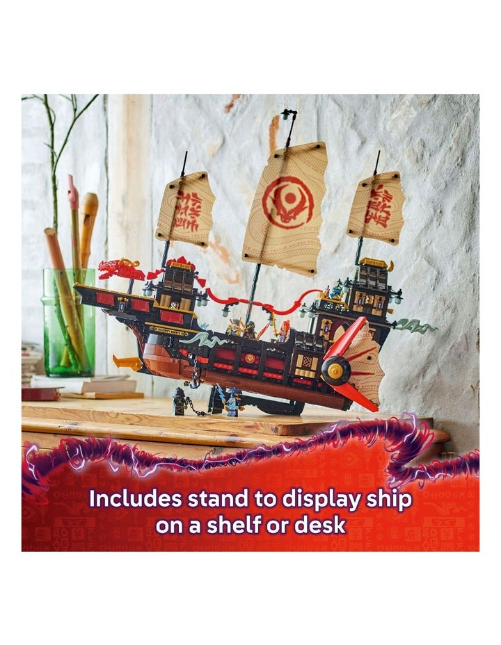 Ninjago The Temple Bounty Ship Toy 71848