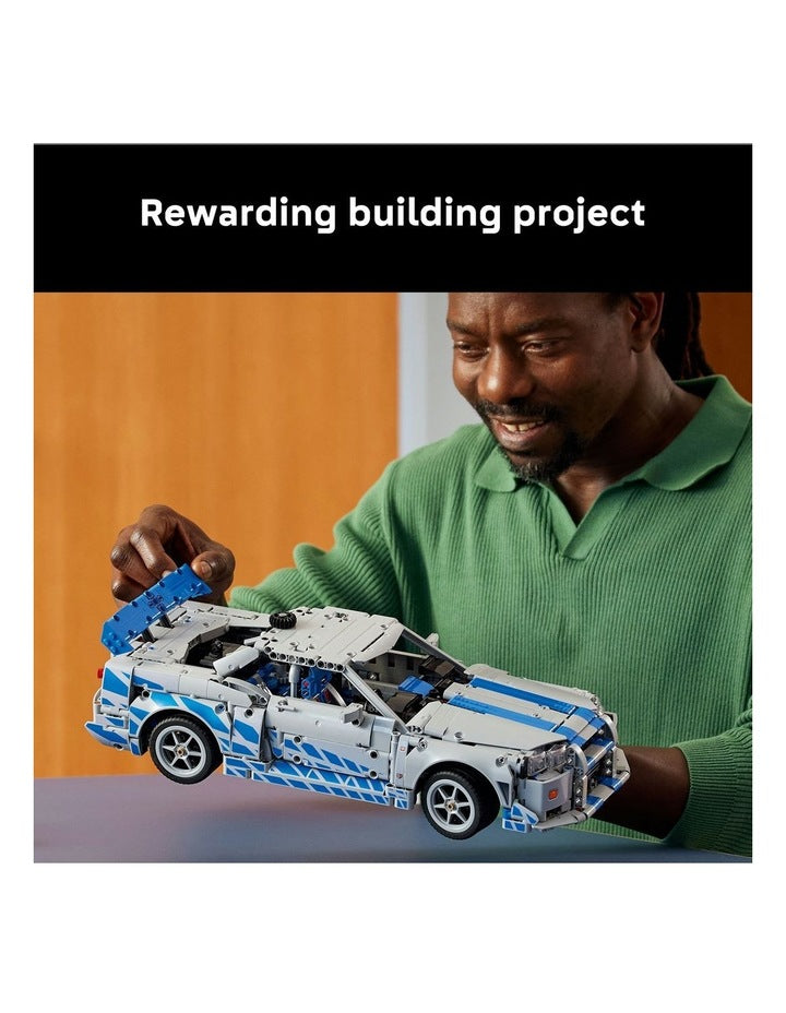 Technic 2 Fast 2 Furious Nissan Skyline GT-R (R34) Car 42210