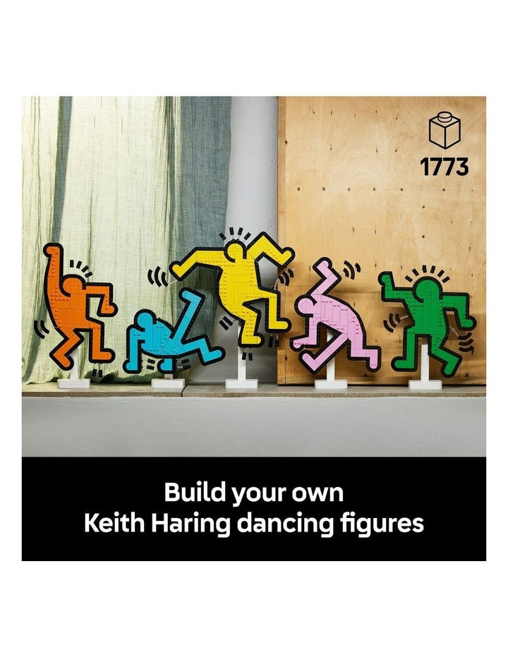 ART Keith Haring Dancing Figures 31216