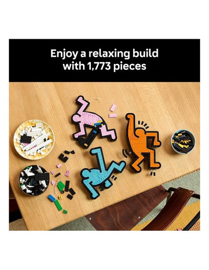 ART Keith Haring Dancing Figures 31216