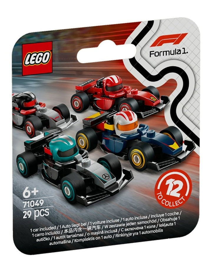 Minifigures F1 Collectible Race Cars 71049
