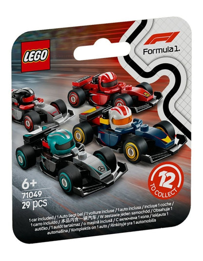 Minifigures F1 Collectible Race Cars 71049