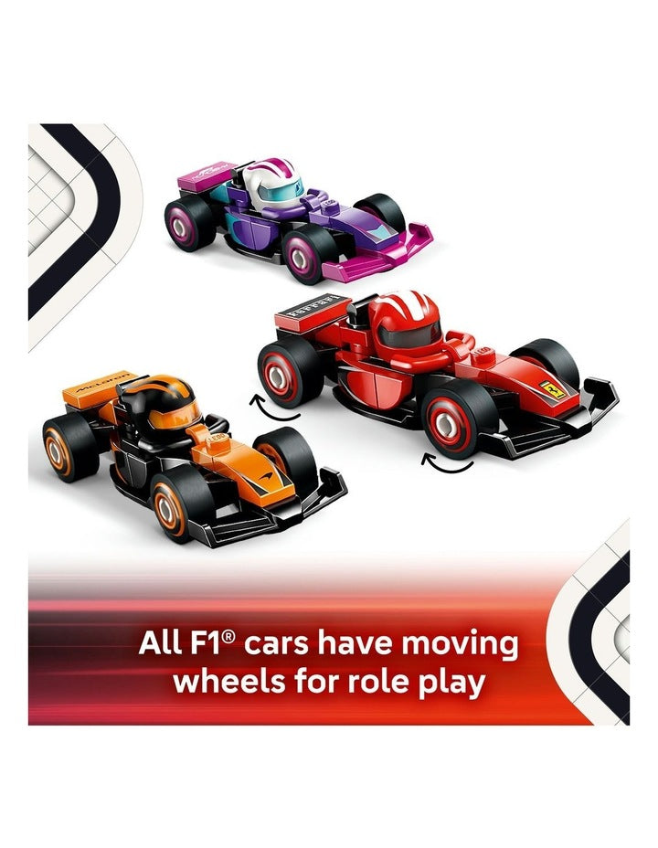 Minifigures F1 Collectible Race Cars 71049