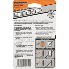 Gorilla Gorilla Mounting Tape 25mm 25mm x 1.52m