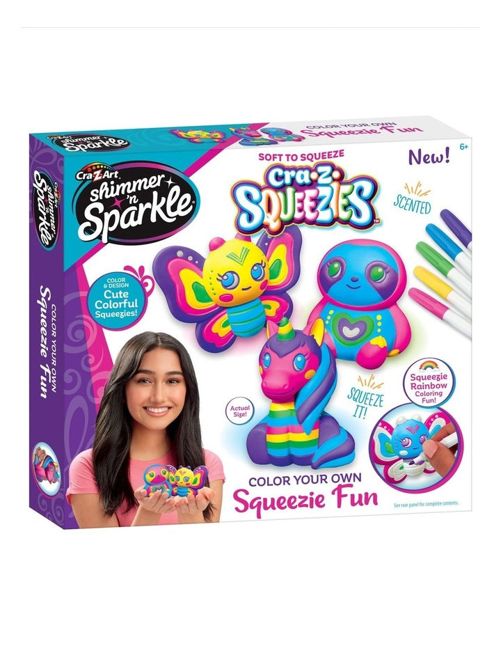 Color Your Own Squeezie Kit