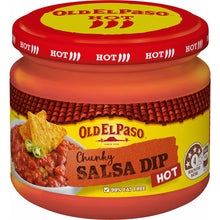 Old El Paso Chunky Salsa Dip Hot Hot 312g