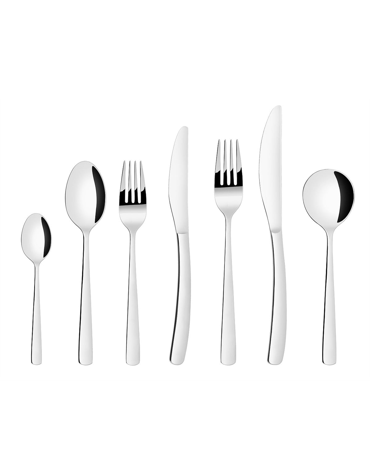 Stockholm 56 Piece Stainless Steel Cutlery Set Silver