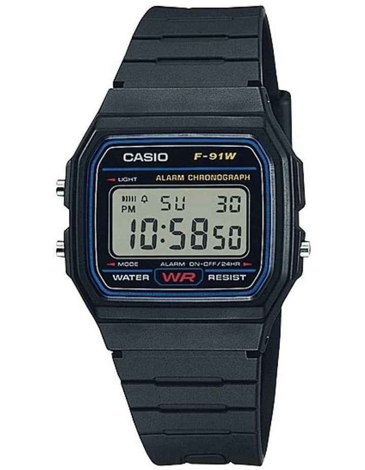 Resin Watch in Black