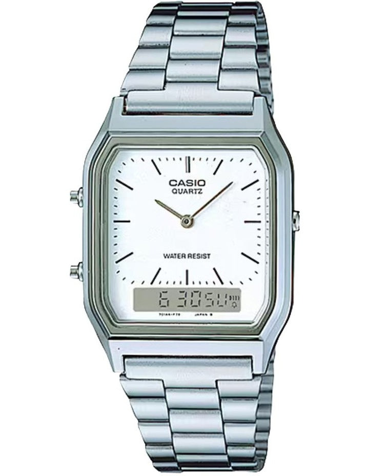 Stainless Steel Watch in Silver