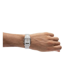 Stainless Steel Watch in Silver