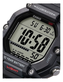 Resin Digital AE1600H-1A Watch in Black