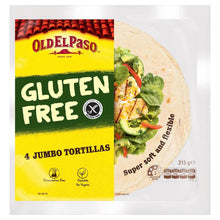 Old El Paso Gluten Free Jumbo Tortilla Wraps 4 pack
