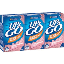 Up&Go Liquid Breakfast Strawberry 250mL x 3 pack