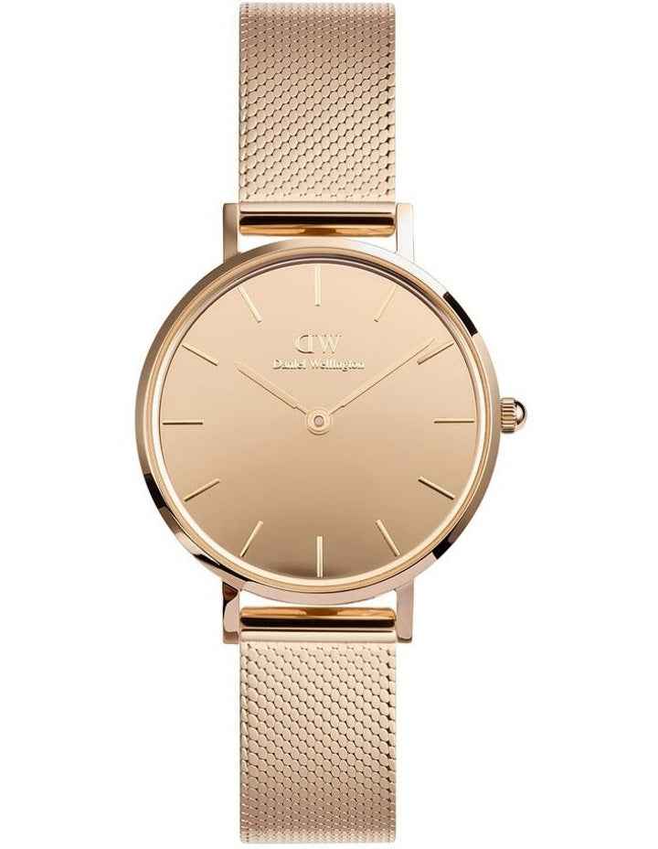 Petite Mirror Watch 28mm in Rose Gold