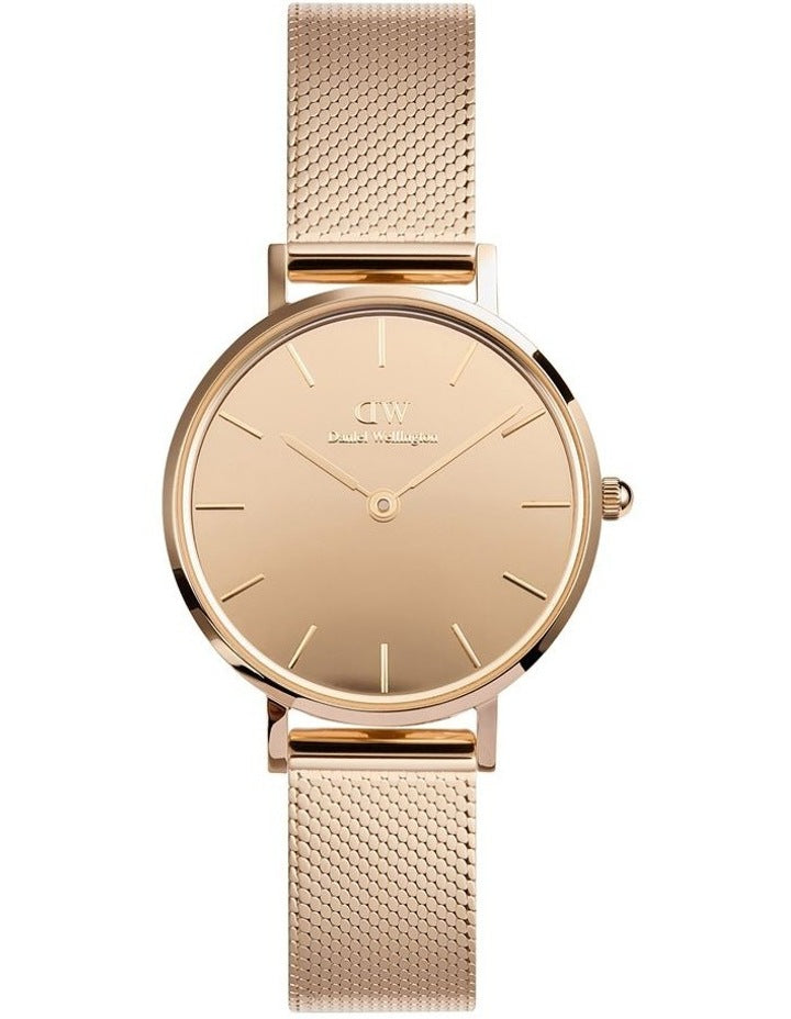 Petite Mirror Watch 28mm in Rose Gold