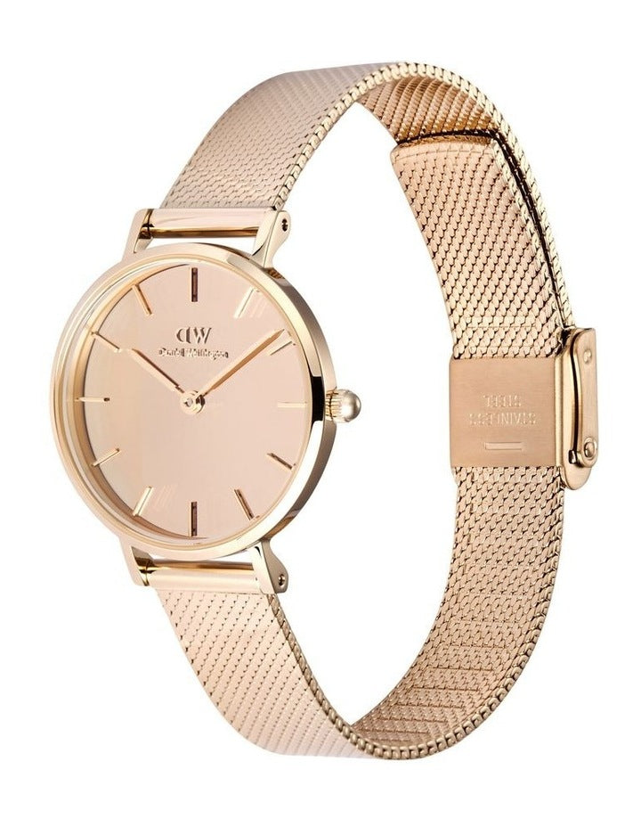 Petite Mirror Watch 28mm in Rose Gold
