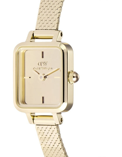 Quadro Mini Mirror Watch 15X18mm in Gold