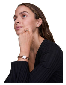 Jolie Chain Watch 15X18mm in Rose Gold