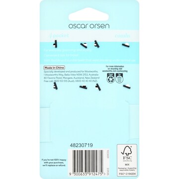 Oscar Orsen Comb Pocket 4 pack