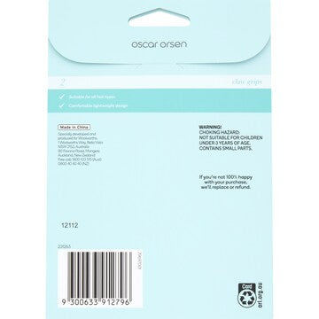 Oscar Orsen Hair Claw Grip Value 2 pack
