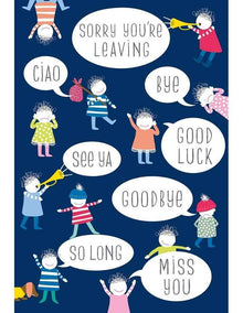 Large Card Wraps- Leaving Job Pip & Me in Multi