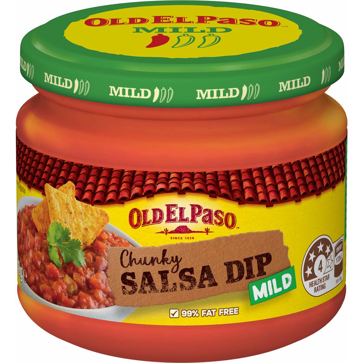 Old El Paso Chunky Salsa Dip Mild Mild 312g