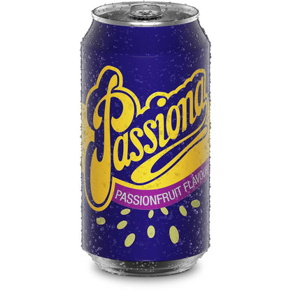 Passiona Passionfruit Soft Drink Cans Multipack 375ml x 10 Pack