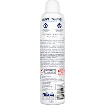 Rexona Women 48hr Deodorant Aerosol Cotton Dry 250mL