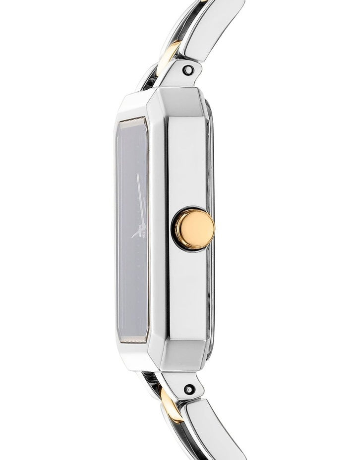 Uptown Midi Watch 22x35mm in Two Tone