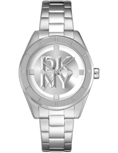 Chambers Midi 34mm Watch in Silver